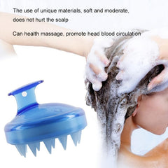 Scalp Massager Shampoo Brush Shower Scrubber Bristles Hair Care Wet Dry Hair