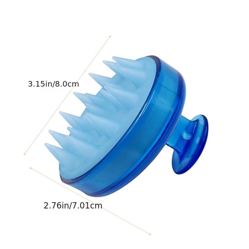 Scalp Massager Shampoo Brush Shower Scrubber Bristles Hair Care Wet Dry Hair