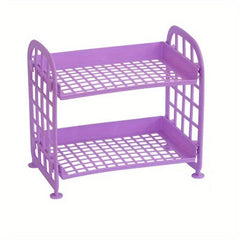 3-Layer Bathroom Rack for Cosmetics and Toiletries