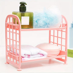 3-Layer Bathroom Rack for Cosmetics and Toiletries