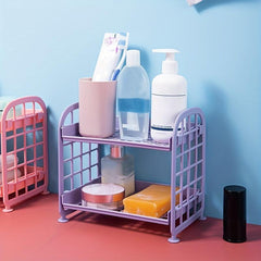 3-Layer Bathroom Rack for Cosmetics and Toiletries