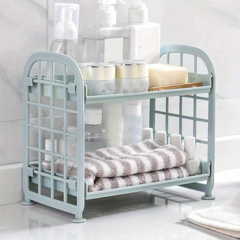3-Layer Bathroom Rack for Cosmetics and Toiletries