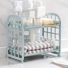 3-Layer Bathroom Rack for Cosmetics and Toiletries