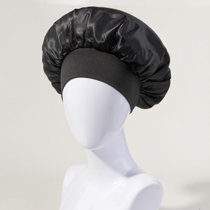 Breathable Satin Sleep Bonnet for Curly Hair