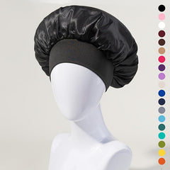 Breathable Satin Sleep Bonnet for Curly Hair