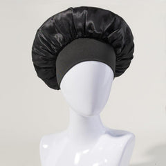 Breathable Satin Sleep Bonnet for Curly Hair