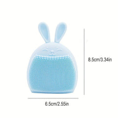 Silicone Facial Cleansing Brush Face Scrubber for Men Women