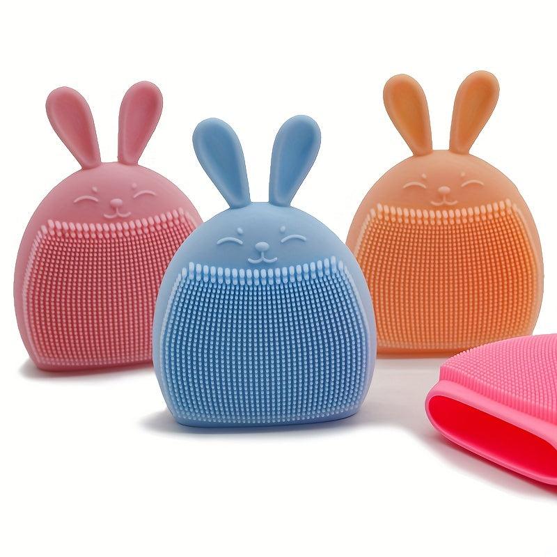 Silicone Facial Cleansing Brush Face Scrubber for Men Women
