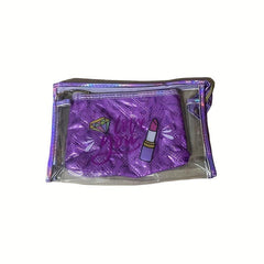 2 In 1 Makeup Bag Transparent Cosmetic Travel Storage Organizer