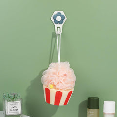 Soft Mesh Shower Puff Bath Sponge for Body Wash