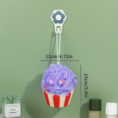Soft Mesh Shower Puff Bath Sponge for Body Wash
