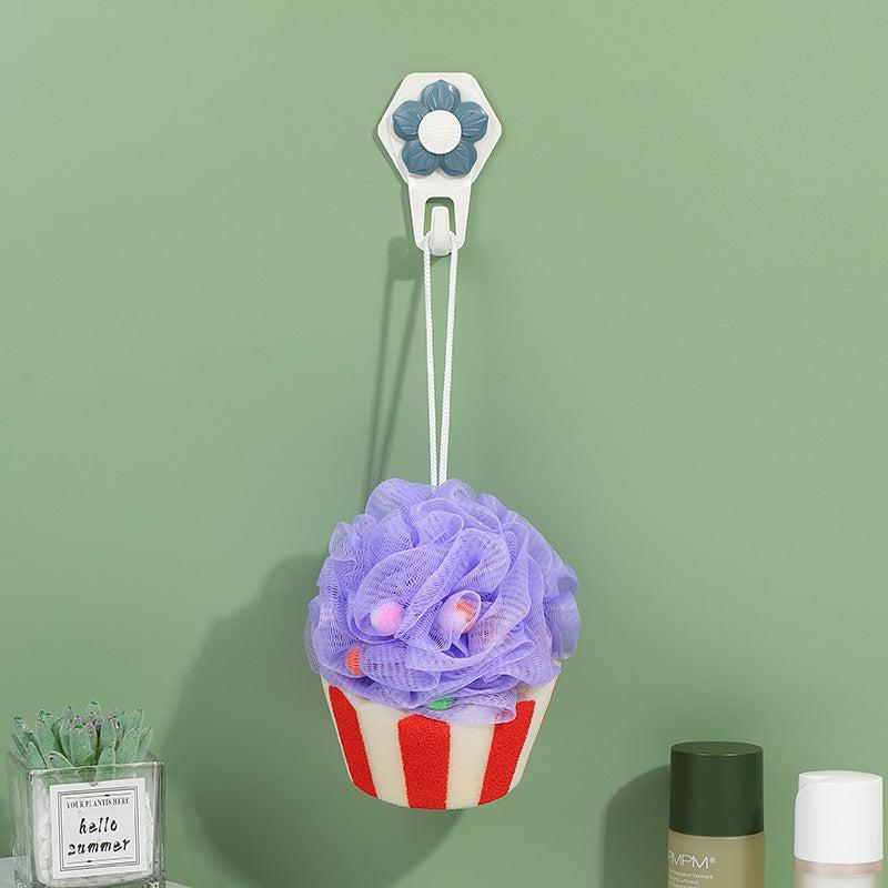 Soft Mesh Shower Puff Bath Sponge for Body Wash