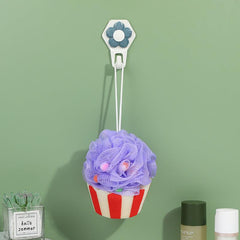 Soft Mesh Shower Puff Bath Sponge for Body Wash