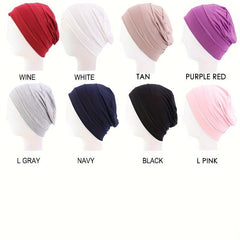 4pcs Satin Bonnet Silk Hair Bonnet Reusable Hair Care Cap