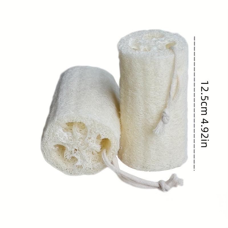 4pcs Natural Loofah Exfoliating Body Sponge Scrubber Bath Spa Shower