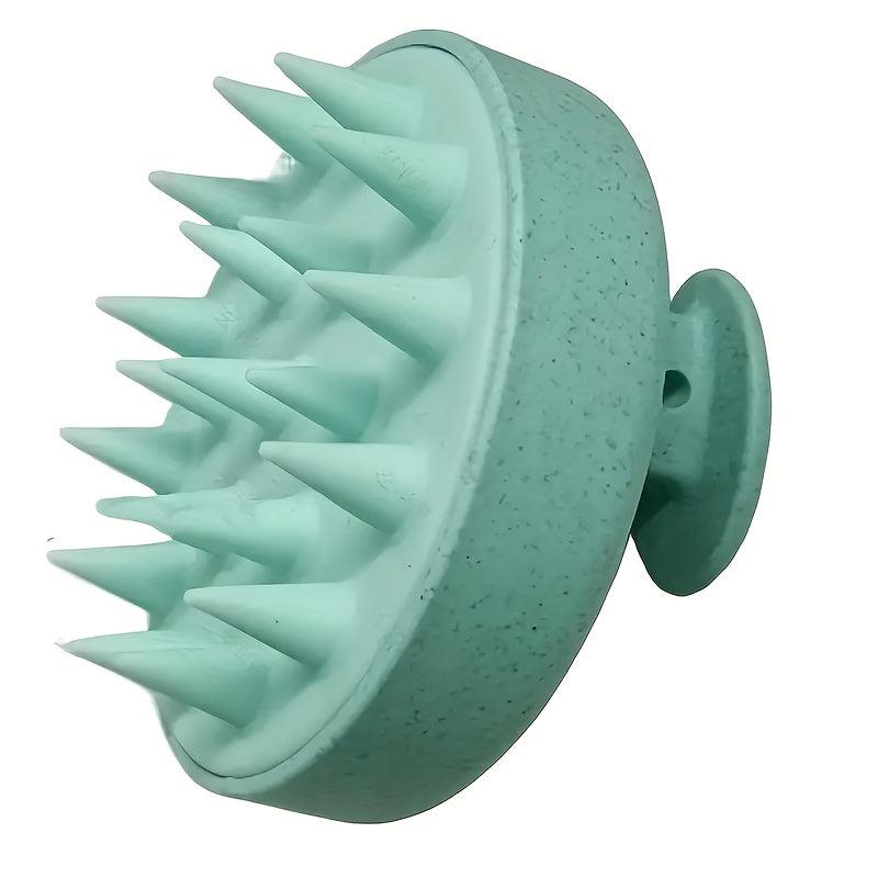 Silicone Shampoo Brush Hair Washing Scalp Massager Bathroom Unisex