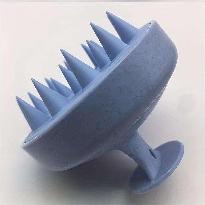 Silicone Shampoo Brush Hair Washing Scalp Massager Bathroom Unisex