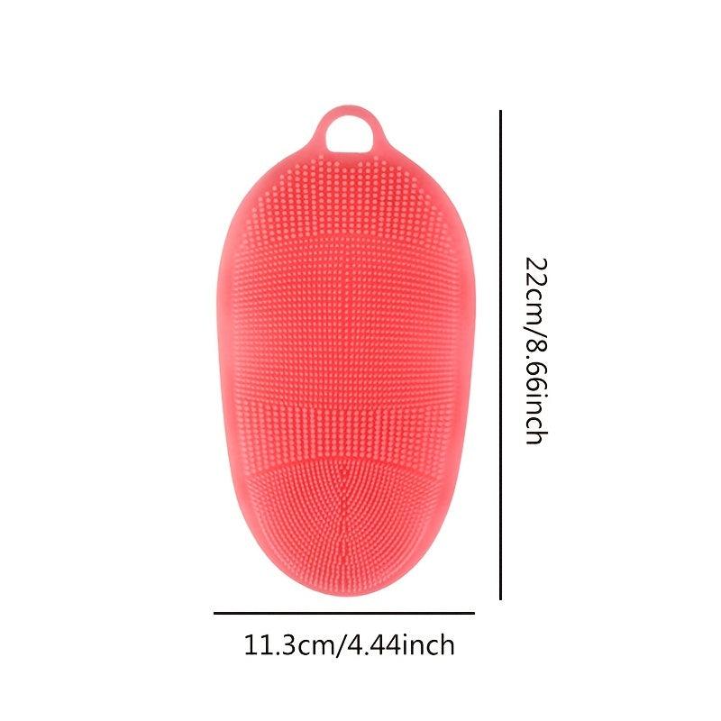 Soft Silicone Body Scrubber for Sensitive Skin Exfoliating