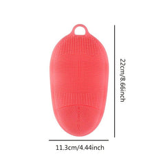 Soft Silicone Body Scrubber for Sensitive Skin Exfoliating
