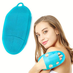 Soft Silicone Body Scrubber for Sensitive Skin Exfoliating