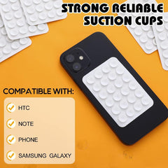 6pcs Silicone Suction Cups for Cell Phones Non Slip Pad