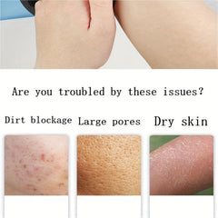 Natural Soft Silicone Body Brush for Shower and Bath