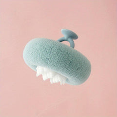 Suction Cup Bath Sponge Cleaning Brush Massage Bath Ball Body Scrub Brush