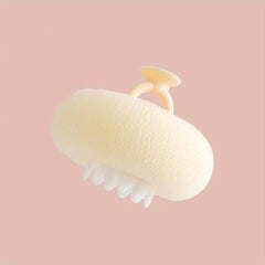 Suction Cup Bath Sponge Cleaning Brush Massage Bath Ball Body Scrub Brush