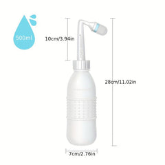 Portable 500ml Peri Bottle Travel Purifier Inverted Care Bottle Sprayer Pink