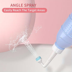Portable 500ml Peri Bottle Travel Purifier Inverted Care Bottle Sprayer Pink