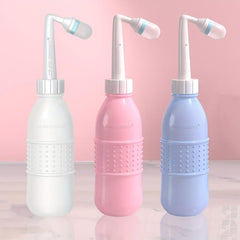 Portable 500ml Peri Bottle Travel Purifier Inverted Care Bottle Sprayer Pink