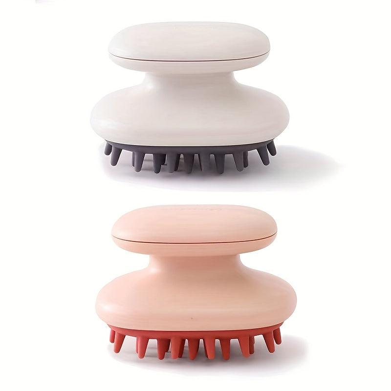 Silicone Scalp Massager Brush for Hair Cleaning Exfoliating Scalp Massage