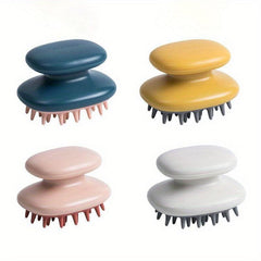 Silicone Scalp Massager Brush for Hair Cleaning Exfoliating Scalp Massage