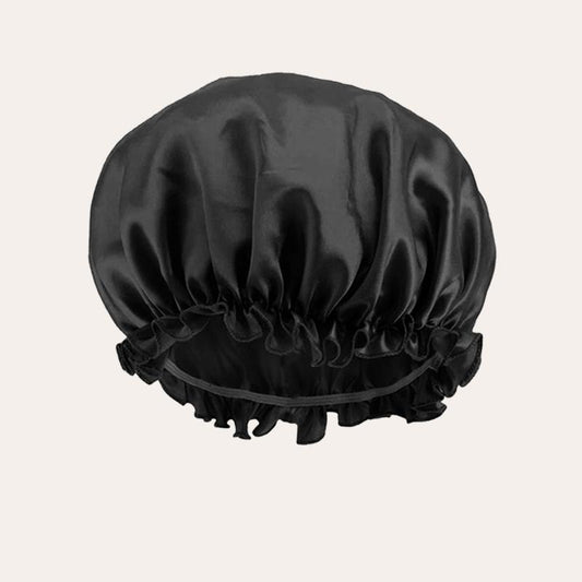 1pc Satin Bonnet Sleep Cap Soft Elastic Silky Hair Bonnet