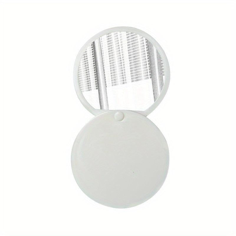 Mini Round Travel Mirror for Girls Compact Handheld Makeup Mirror