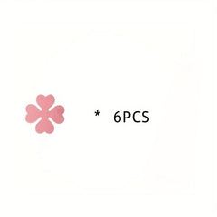 12pcs Non Slip Bathtub Sticker Clover Shower Anti Slip Stickers