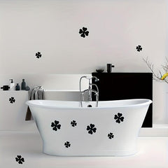 12pcs Non Slip Bathtub Sticker Clover Shower Anti Slip Stickers