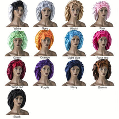 Wide Brim Shower Cap Extra Large Size Round Cap Ding Sleeping Cap