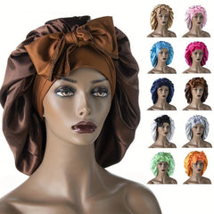Wide Brim Shower Cap Extra Large Size Round Cap Ding Sleeping Cap
