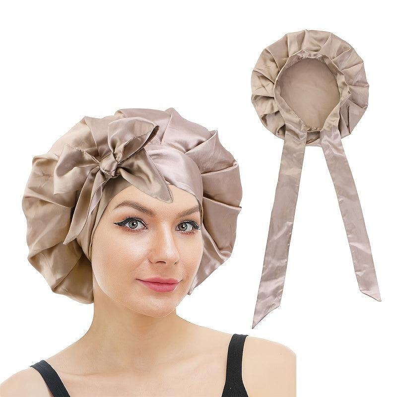 Satin Bonnet Silky Bonnet Hair Bonnet Jumbo Size For Sleeping