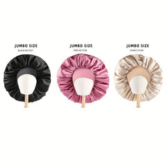 Satin Bonnet Hair Bonnet For Sleeping Cap Adjusting Hair Care Wrap Cap