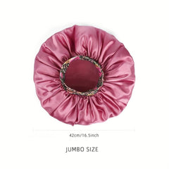 Satin Bonnet Hair Bonnet For Sleeping Cap Adjusting Hair Care Wrap Cap