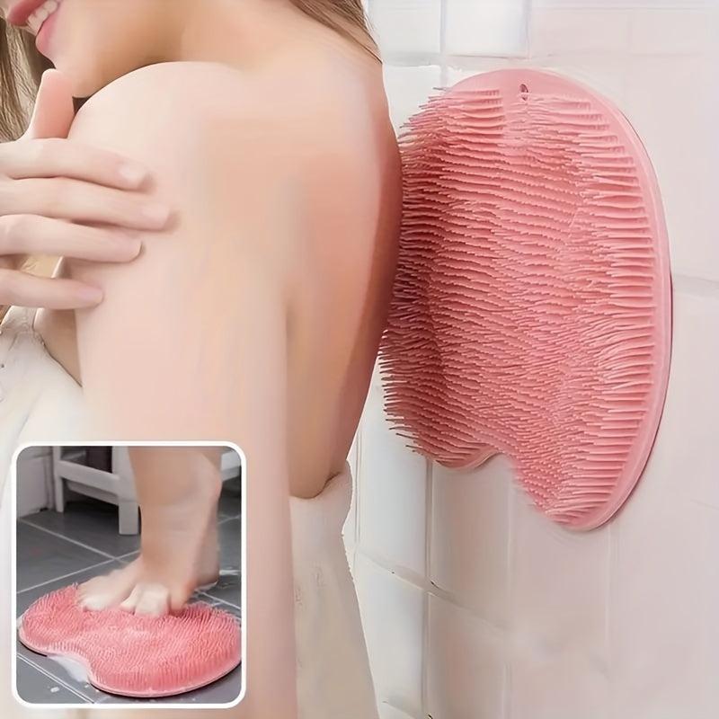 3pcs Shower Exfoliating Set Silicone Massage Scrub