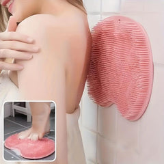 3pcs Shower Exfoliating Set Silicone Massage Scrub