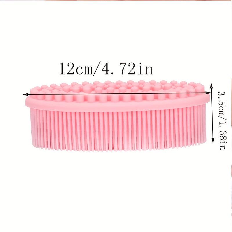 2 Pcs Silicone Body Scrubber Gentle Exfoliating