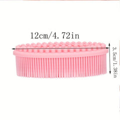 2 Pcs Silicone Body Scrubber Gentle Exfoliating