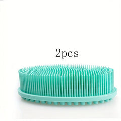 2 Pcs Silicone Body Scrubber Gentle Exfoliating