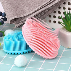 2 Pcs Silicone Body Scrubber Gentle Exfoliating