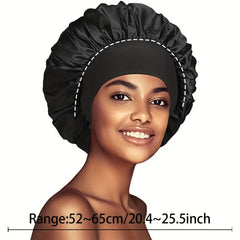 3 Pack Satin Bonnet Sleep Cap for Women
