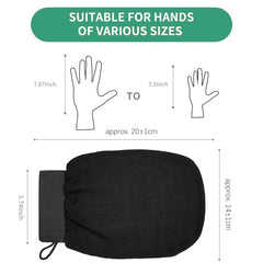 Exfoliating Mitts 150D Material for Smooth Exfoliation